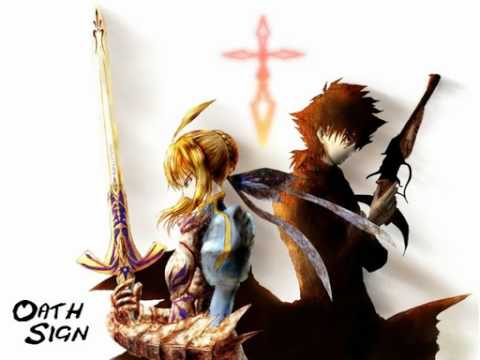 Fate Zero Op Oath Sign Instrumental Full Youtube