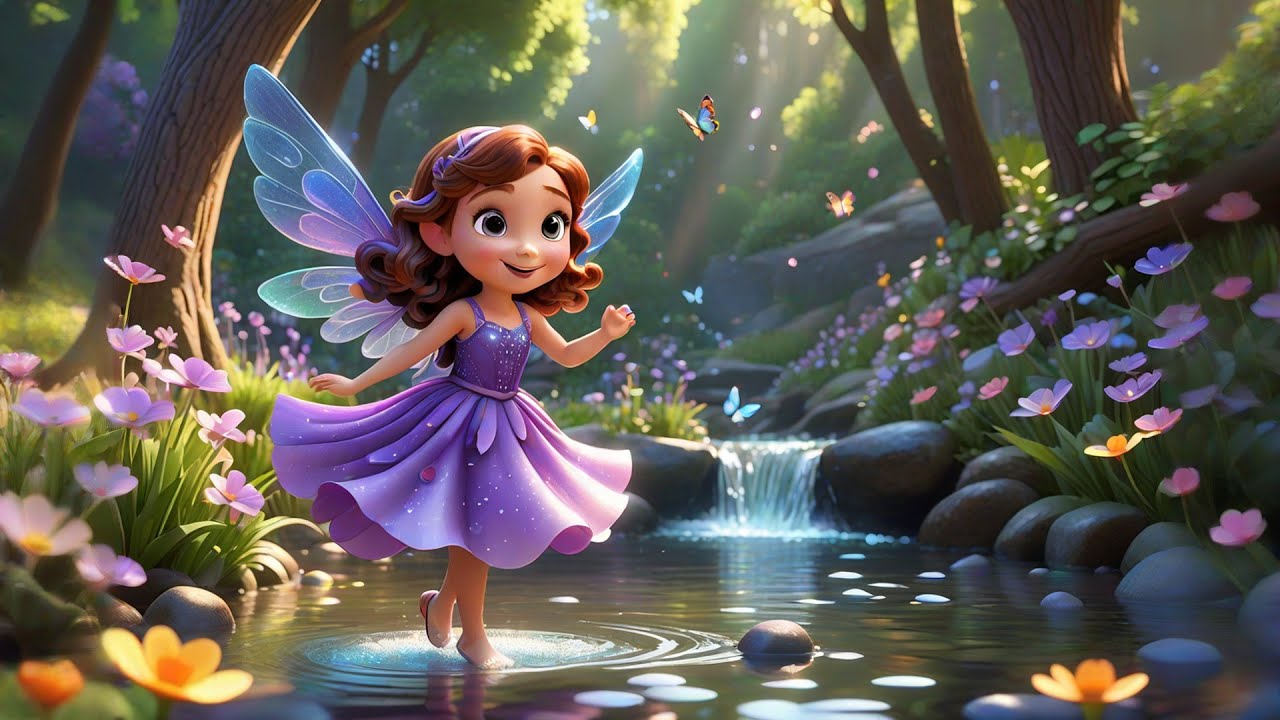 Three Singing Fairies Float and Glow | Magical | Fairyland Rhyme for Toddlers & Preschoolers