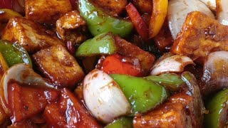 चिली पनीर CHILLI PANEER DRY restaurant style Indo Chinese recipe