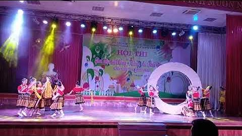 Múa dân tộc - Sưu tầm.   Tiết mục của học sinh trường Tiểu học Lê Văn Tám tỉnh Thái Nguyên 2022