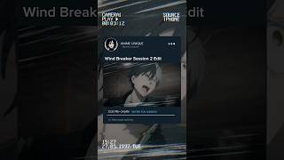 Wind Breaker Session 2 Trailer Edit windbreaker shorts anime