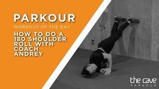 The Cave Parkour From Home With Andrey 180 Shoulder Roll