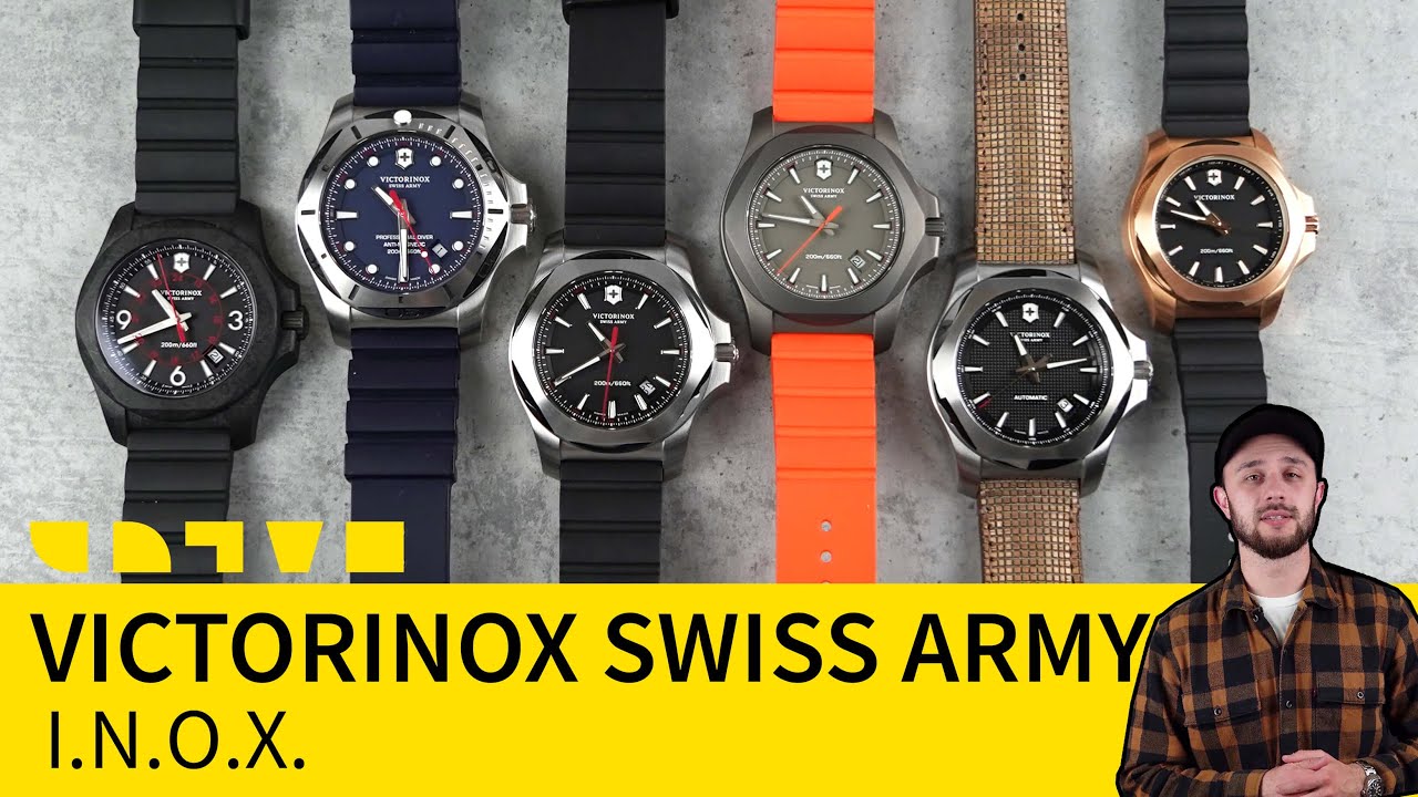 Victorinox Swiss Army INOX - часы, которые пережили 130 тестов на выносливость