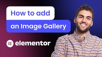 How to add an Image Gallery to Elementor