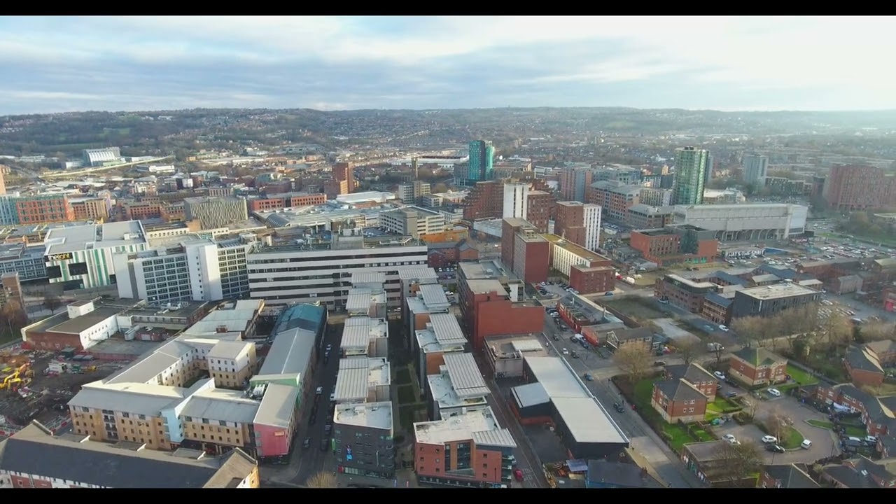 Devonshire Green Park Sheffield 4K