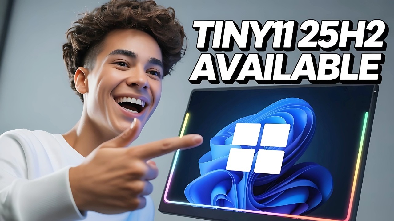Tiny11 25H2 Available Here | Tiny11 25H2 Is Here Fast Clean & Lightweight Windows 11