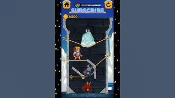 Rescue Hero in Level 66 and killed all enemies by freezing cold water #gameplay #ytviral #shorts