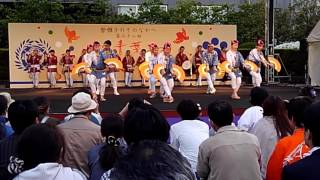 2016青葉まつり　風羽里市民広場演舞