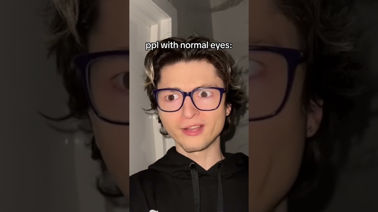 Normal Eyes VS Asian Eyes🫣