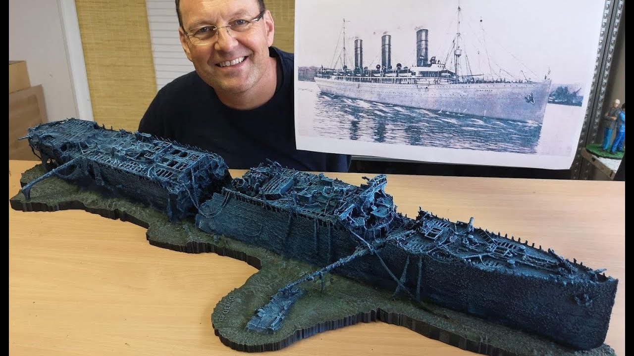 Building a Model of SS Burdigala ex. Schnelldampfer Kaiser Friedrich