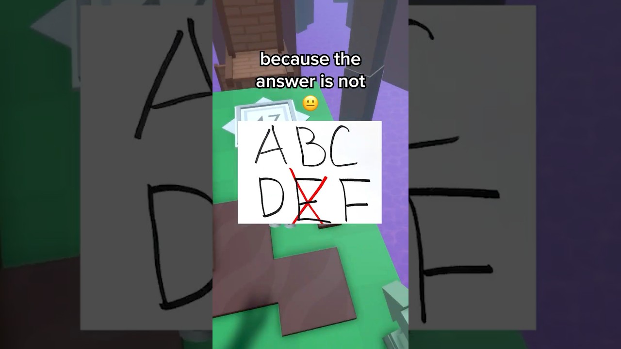 Why Don't School's Use The Letter E In Grading 😭🙏 #roblox #robloxrant #rblx #relatable #rorants
