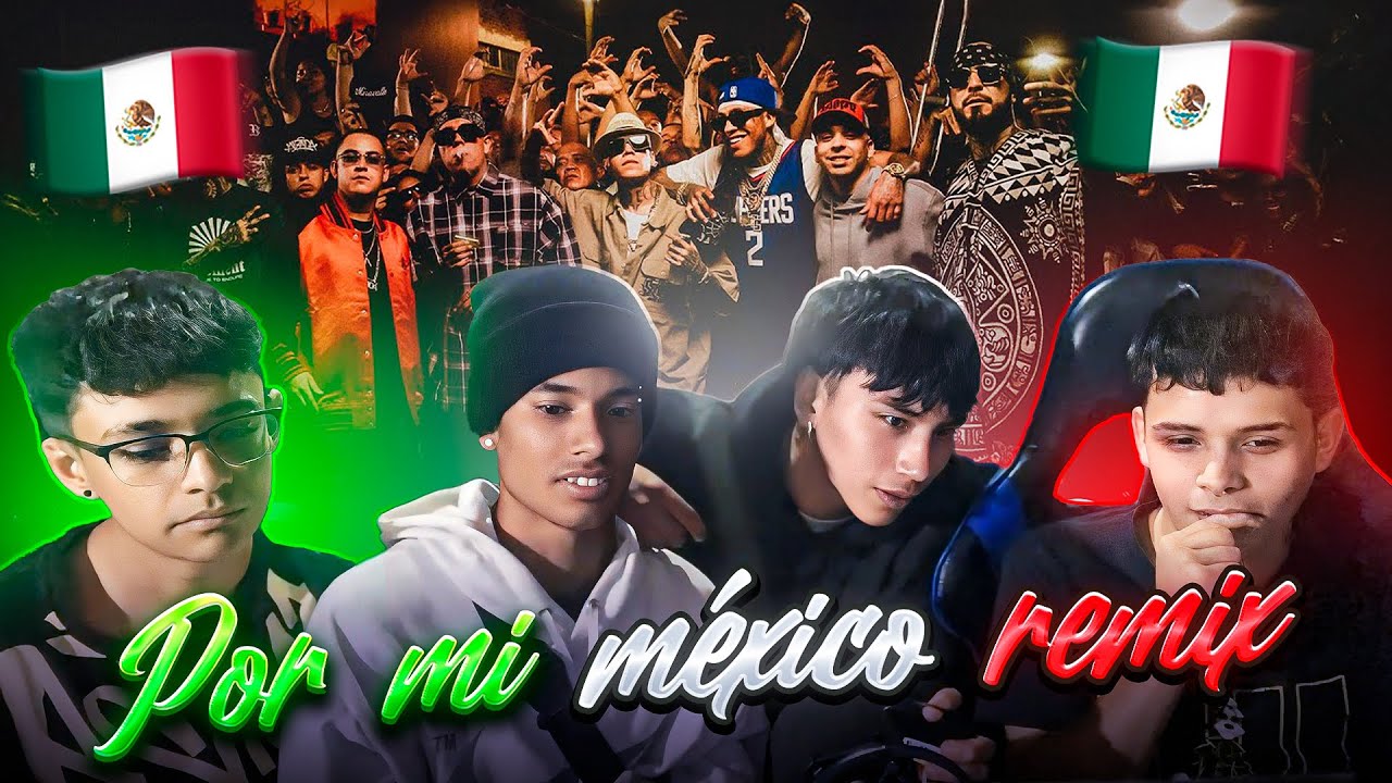 REACCIONANDO A Por Mi Mexico Remix 🇲🇽🙀 || El Pecosoo.
