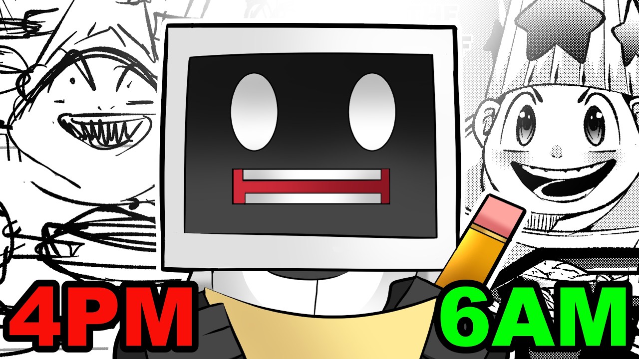 Can I Draw A Manga In 24 HOURS?