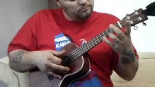 Video thumbnail of "hotel california ukulele tutorial"