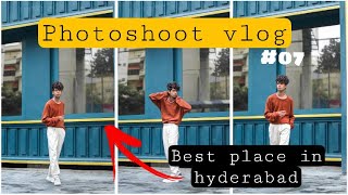 My New Photoshoot Vlog || Best Place For Shoot In Hyderabad || Mr.Spidy || Charanspy
