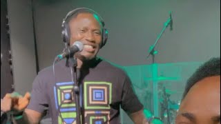 Laolu Gbenjo In A Studio Session With Adetayo Praise