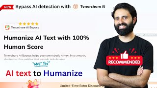 How To Humanize Ai Text And P Ai Detection Tenorshare Ai Humanizer Tutorial