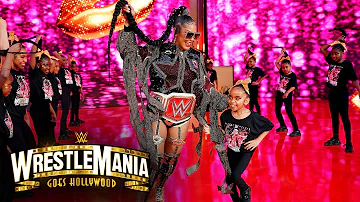Bianca Belair WrestleMania Entrance With The Divas Of Compton WrestleMania 39 Sunday Highlights 