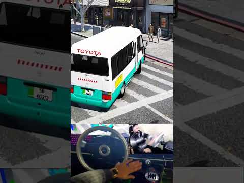 باص خط اربد حنينا قراند5 تويوتا اربد الاردن