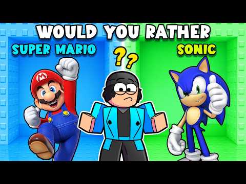 Would You Rather: CARTOON EDITION