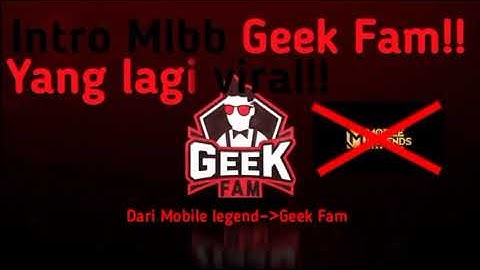 Cara ubah loading screen mobile legend menjadi logo Geek Fam||Ares OfficialYT