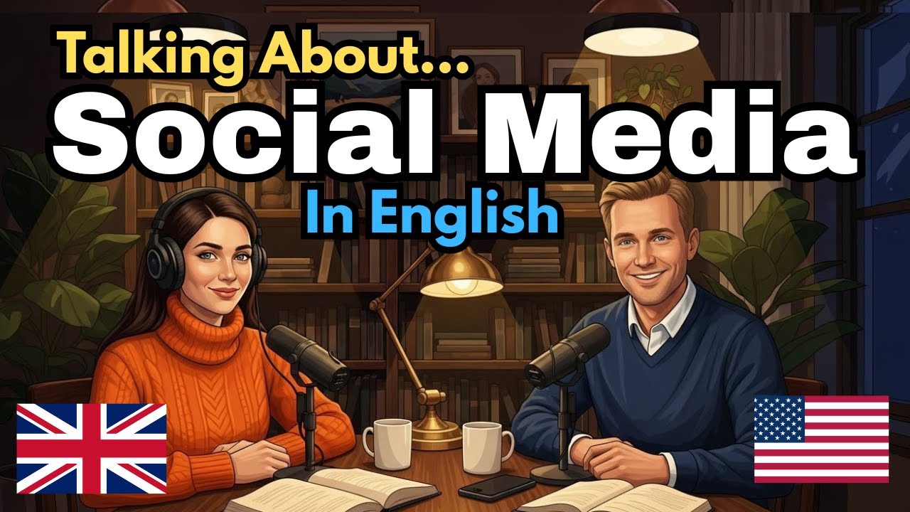 How to Talk About Social Media in English | English Conversation Practice