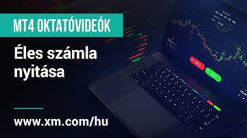 XM.COM - MT4 oktatóvideók - Éles számla nyitása