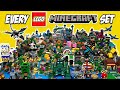 I Built EVERY LEGO Minecraft Set EVER Made...