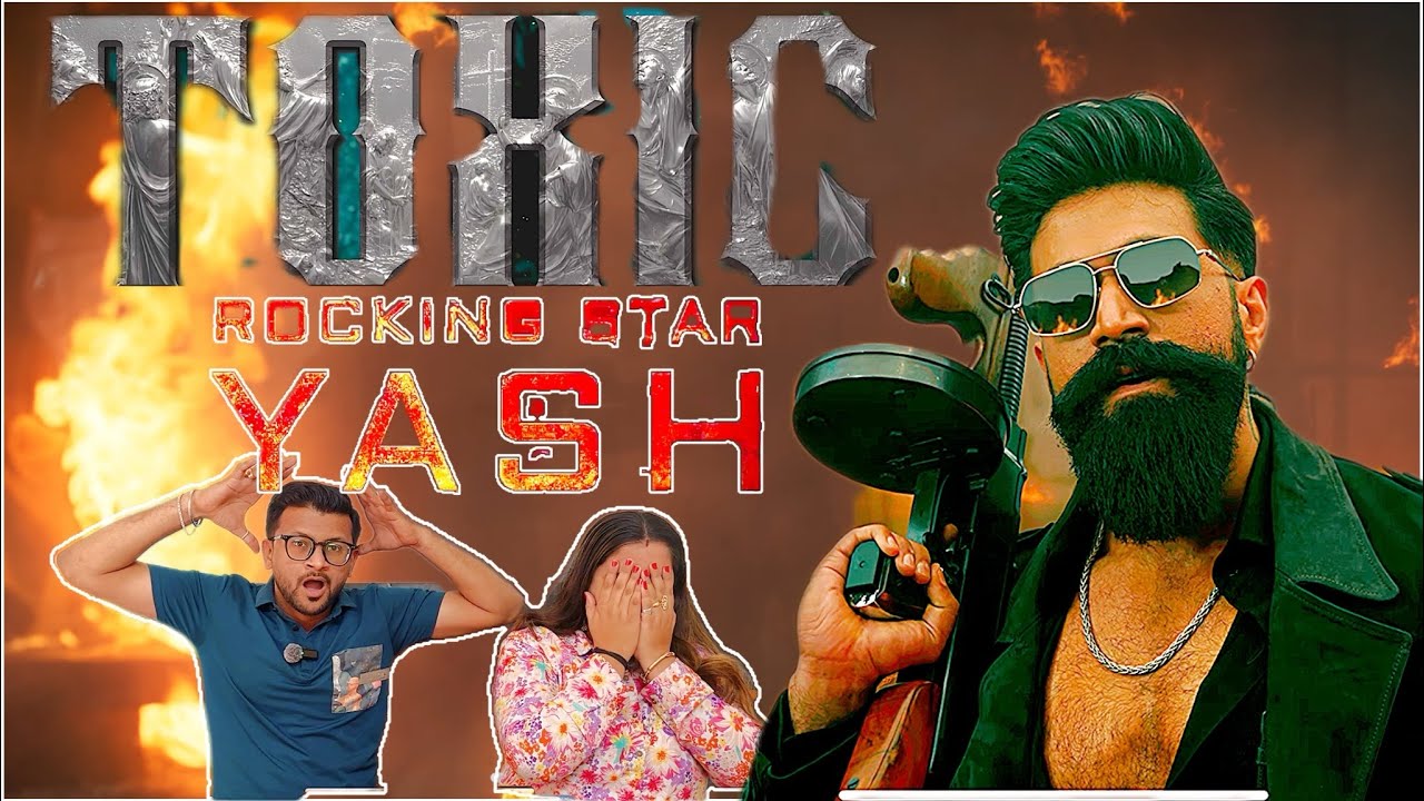 Toxic: Introducing Raya Reaction Video | Rocking Star Yash| KVN Productions| Dipoosreaction 