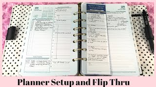 My 2020 Planner Setup and Flip Thru - How I Use My Franklin Planner