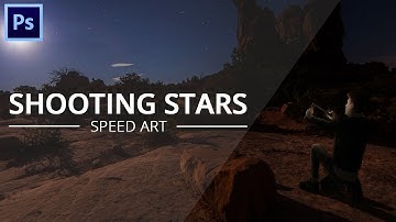 Shooting Stars - Speed art [Photoshop]