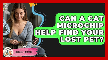 Can A Cat Microchip Help Find Your Lost Pet? - Happy Cat Handbook