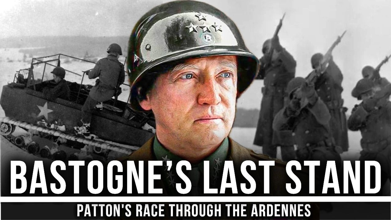 Patton’s Race to Bastogne | Ardennes  | WW2 War Documentary to Fall Asleep