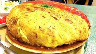 愛知デカ盛り オムライス大 特製からあげ11個 洋食亭寅安 愛知県名古屋市天白区植田山 Youtube