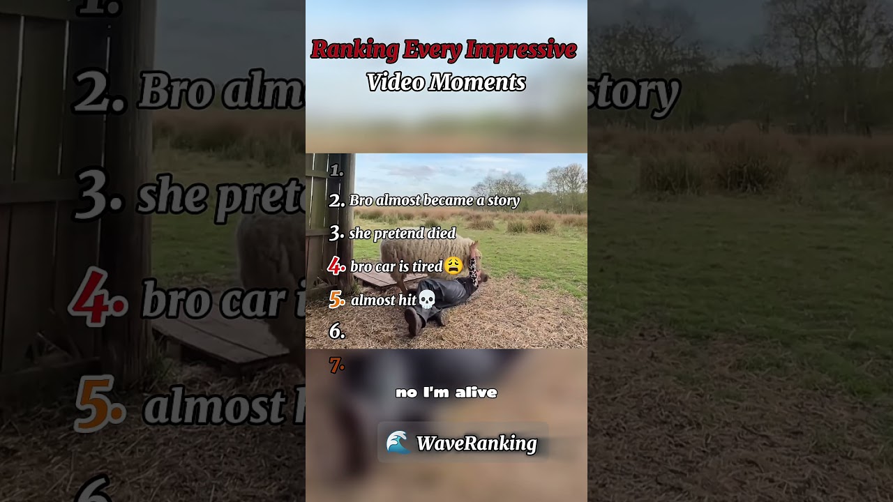 Ranking Every Impressive Video Moments