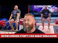 Hafthor Bjornsson Attempts A NEW 515kg Deadlift World Record: Enhanced Games Review and Recap