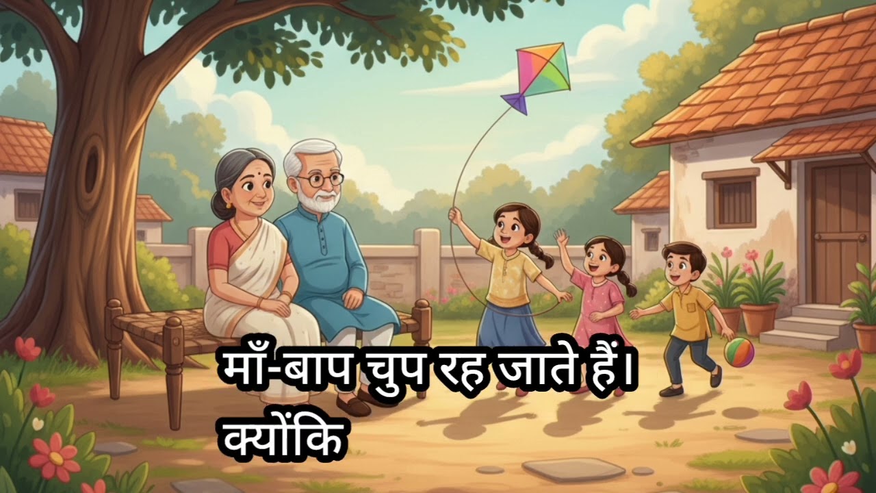 एक दिन माँ-बाप भी मेहमान बन जाते हैंघर तो वही रहता है, पर अपनापन खो जाता है।