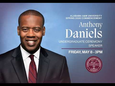 Alabama A&M University Spring 2026 Commencement 3:00pm