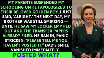 My Parents Blocked Me From School Until I Begged Their Golden Boy for Forgiveness — But I Had Other