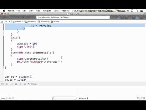 Overriding Properties in Swift