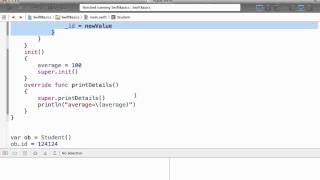 Overriding Properties in Swift