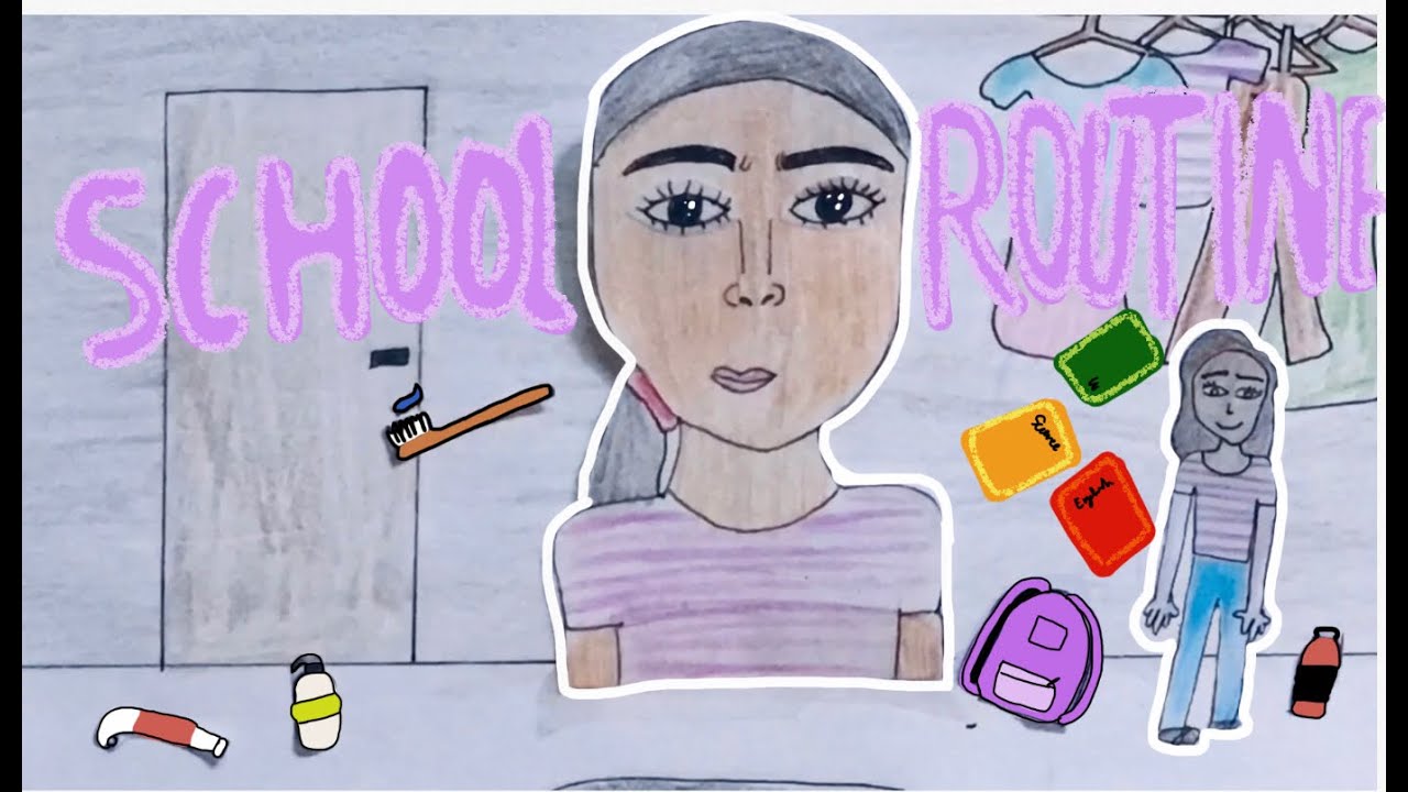 Stop motion School morning routine l Architha’s creativity