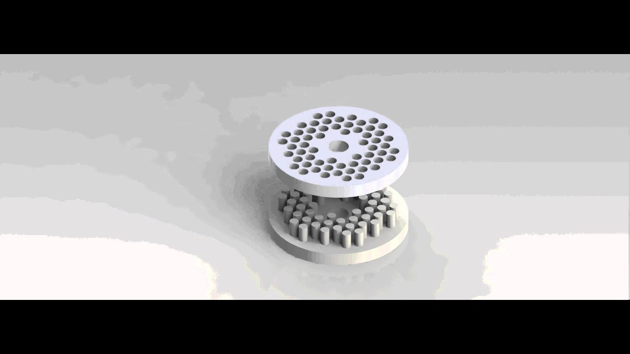 Kenwood MG510 Mincer meat grinder die (medium screen) cleaner 2 YouTube