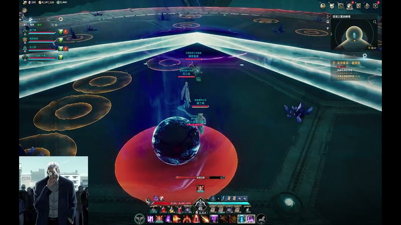 【AION2】聖域2王｜弓星滑水視角｜老2就是給奶媽帶飛的本