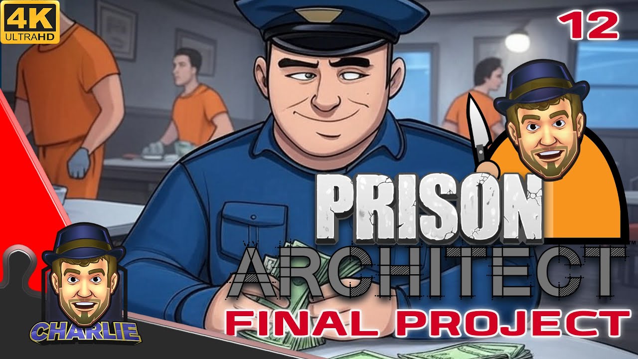 MONEY FROM CORRUPTION, AND OUR NEW RESTAURANT! - Prison Architect Final Season - 12
