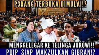 MENGGELEGAR DITELINGA JKW.!? PUAN MAHARANI DARI PDIP SIAP MEMAKZULKAN GIBRAN DARI WAPRES‼️😱