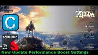Zelda BOTW on Android | Cemu 0.4 New Update | POCO F5 8GB RAM Sd7+ Gen 2 | (Wii U Emulator)