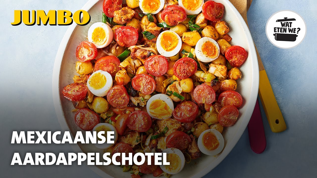 Wat eten we? Mexicaanse aardappelschotel