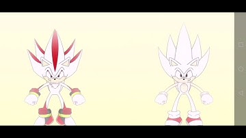 sonic nazo unleashed (sonic x style) : "hyper shadic transformation."