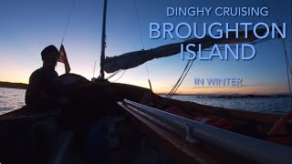 Dinghy Cruising Broughton Island in winter